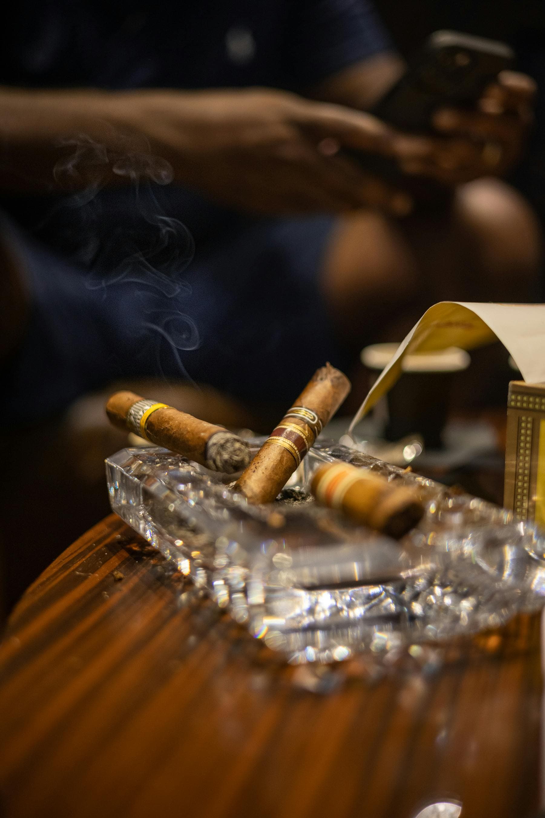 Cigar lounge environment